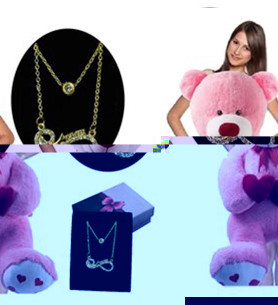 100 Cm Çift Kalp Tutan Peluş Ayı Yanında Annem Yaz