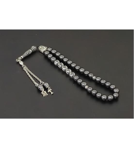 İsimli - Kişiye Özel - İsme Özel Hematit Tesbih