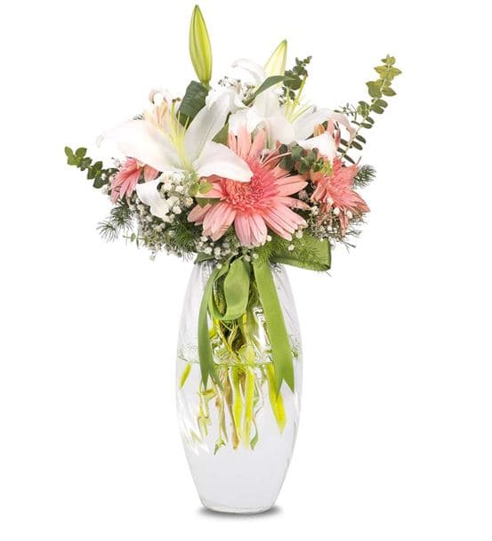 Mis Kokulu Pembe Beyaz Zarif Çiçekler