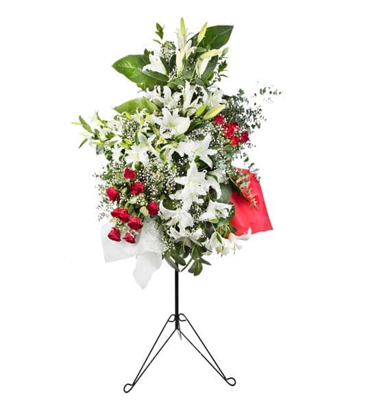 Mutluluklar Ferforje Çiçek Aranjmanı