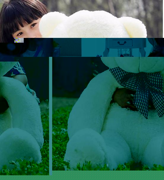 Özgüner 80 cm Rengarenk Papyonlu Ayıcık (%100 Yerl