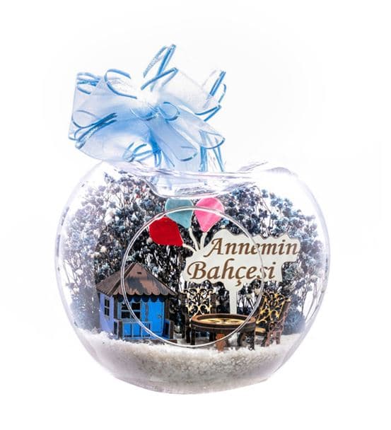 Teraryum Annemin Bahçesi Huzur -Mavi