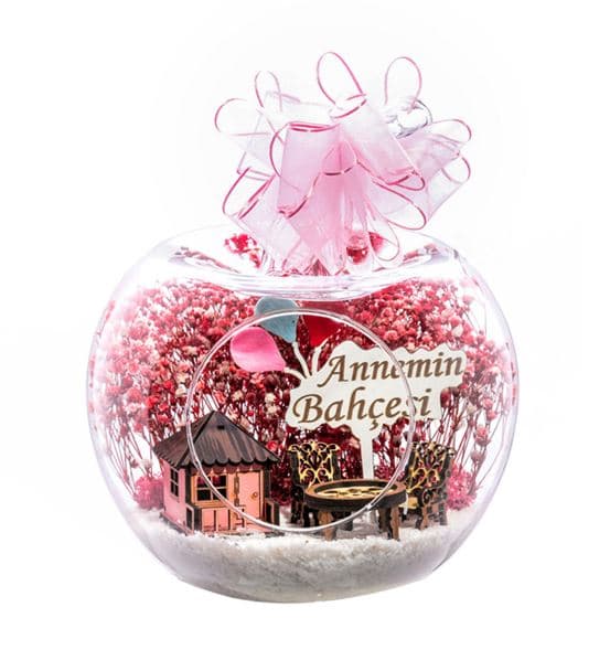 Teraryum Annemin Bahçesi Huzur -Pembe