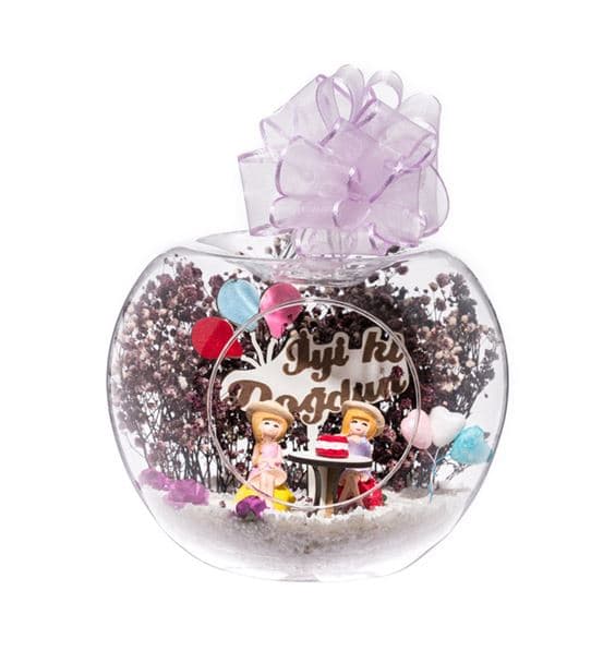 Teraryum İyi Ki Dogdun Canım Arkadaşım Mor